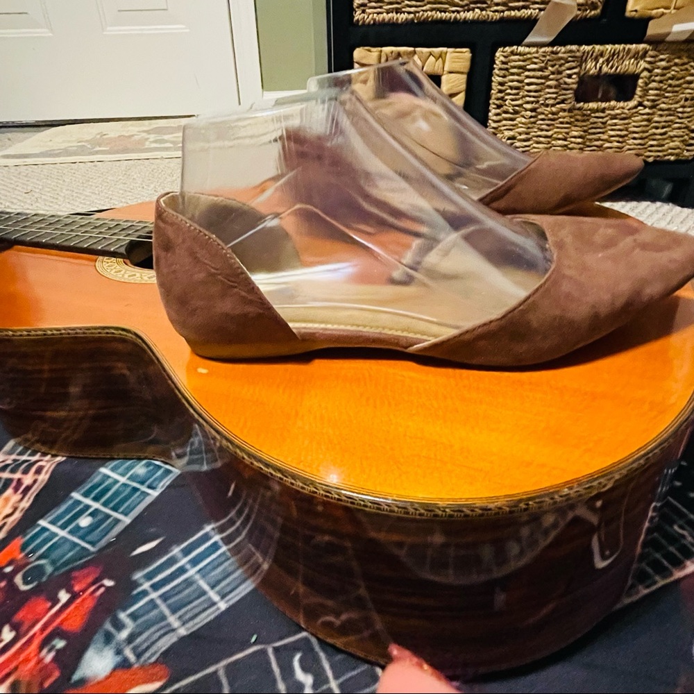 🍂Gorgeous Caramel Riverberry D’Orsey Style Flats!